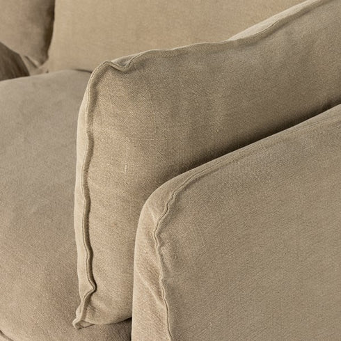 Andre Slipcover 4-piece Sofa Sectional