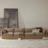 Andre Slipcover 4-piece Sofa Sectional
