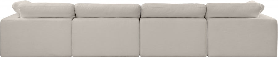 Comfy Linen Textured Fabric Sofa