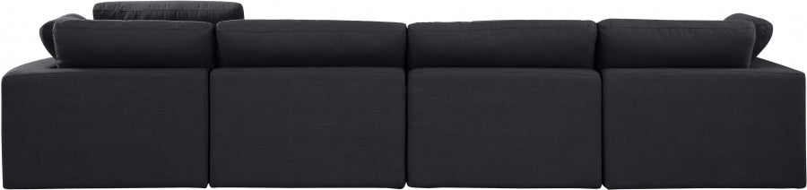 Comfy Linen Textured Fabric Sofa