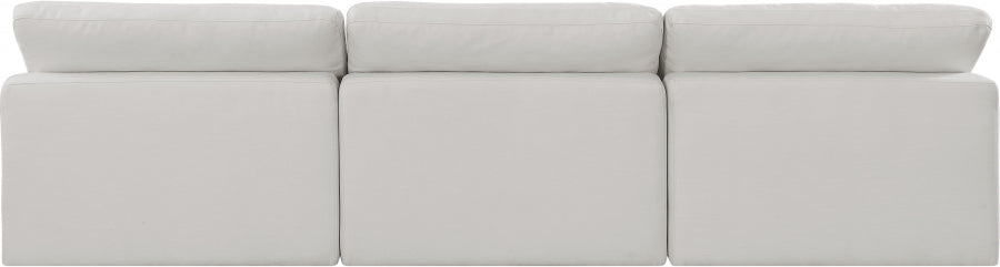 Comfy Linen Textured Fabric Sofa