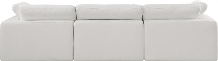 Comfy Linen Textured Fabric Sofa