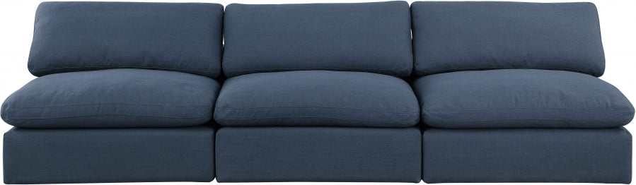 Comfy Linen Textured Fabric Sofa