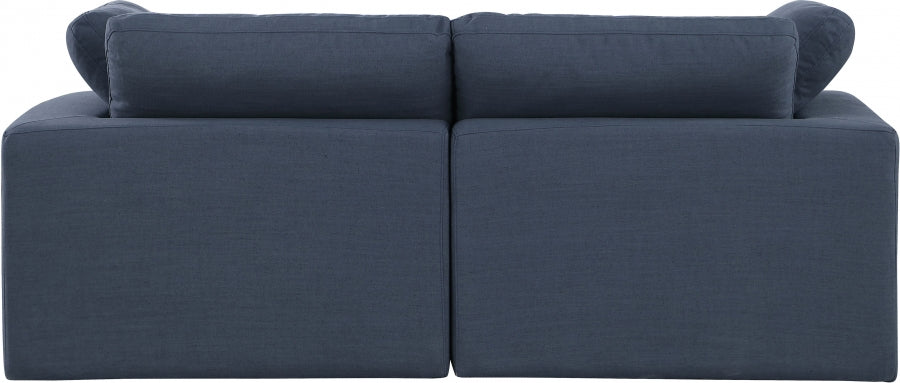 Comfy Linen Textured Fabric Sofa