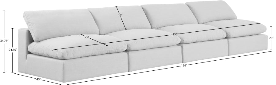 Comfy Linen Textured Fabric Sofa