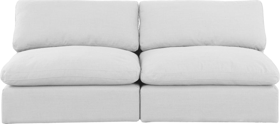 Comfy Linen Textured Fabric Sofa