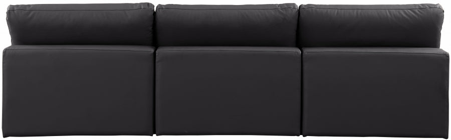 Comfy Vegan Leather Sofa