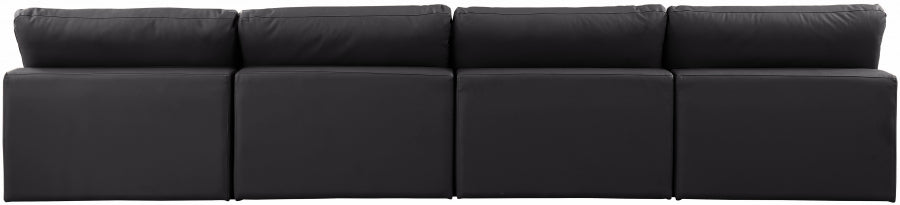 Comfy Vegan Leather Sofa