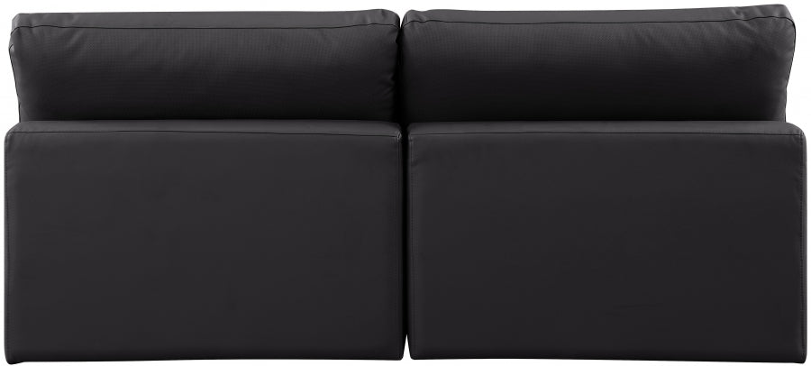 Comfy Vegan Leather Sofa