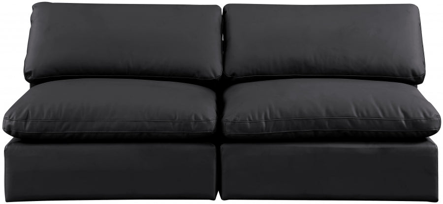 Comfy Vegan Leather Sofa