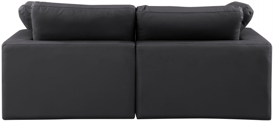 Comfy Vegan Leather Sofa