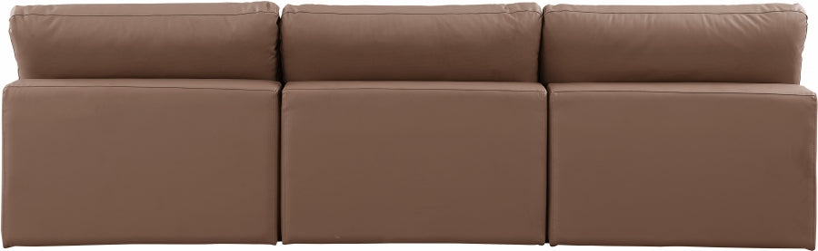 Comfy Vegan Leather Sofa