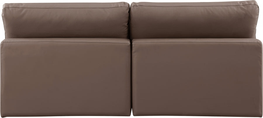 Comfy Vegan Leather Sofa