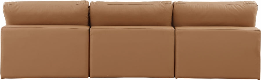 Comfy Vegan Leather Sofa