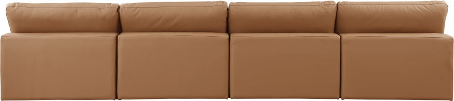 Comfy Vegan Leather Sofa