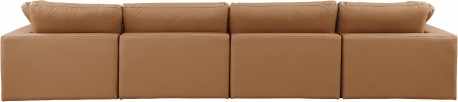 Comfy Vegan Leather Sofa