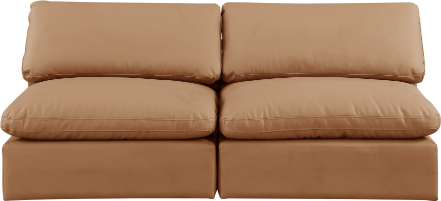 Comfy Vegan Leather Sofa