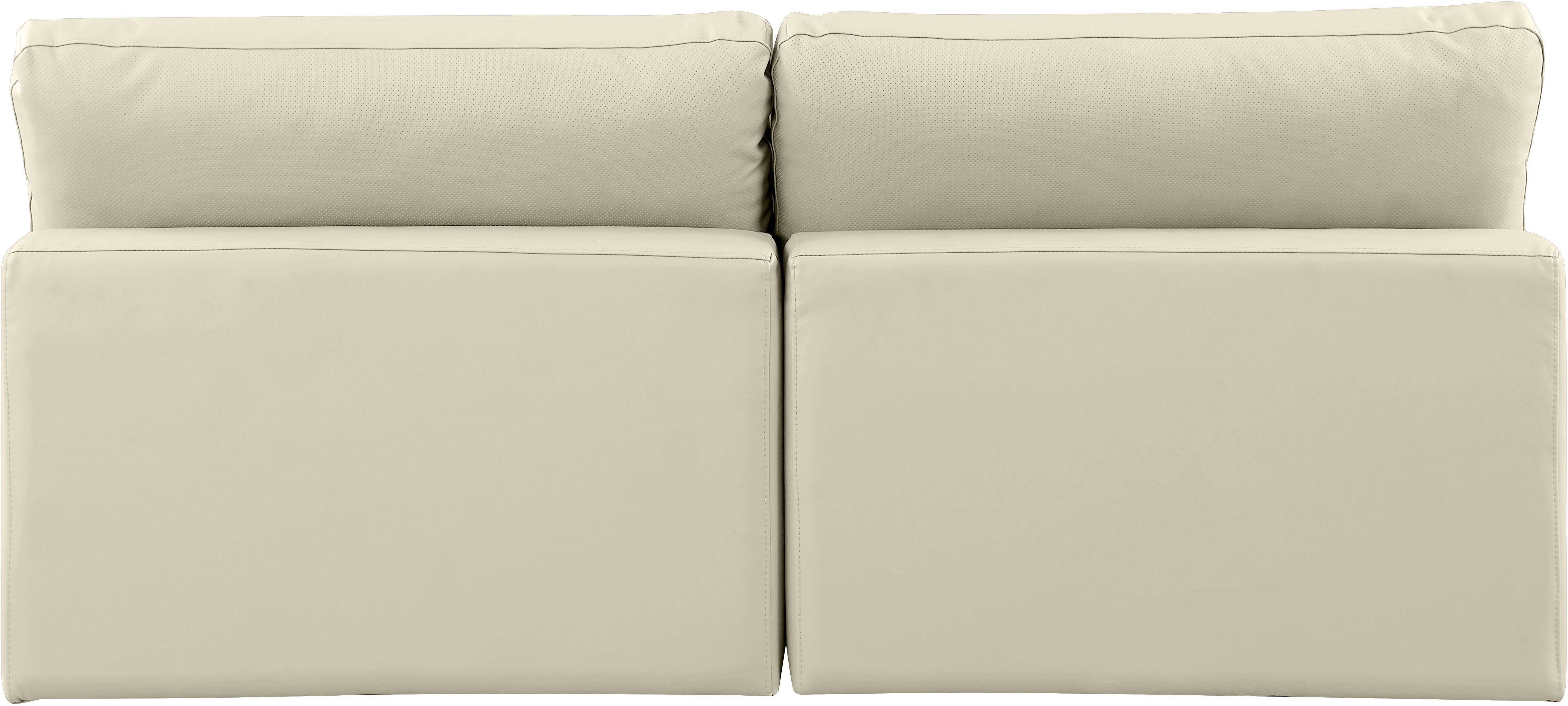 Comfy Vegan Leather Sofa