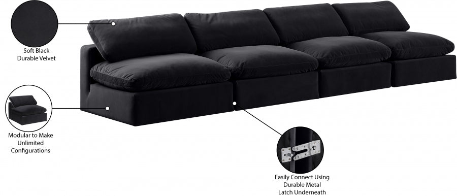 Comfy Velvet Sofa