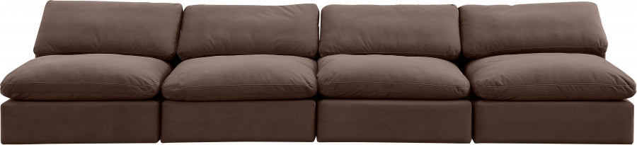 Comfy Velvet Sofa