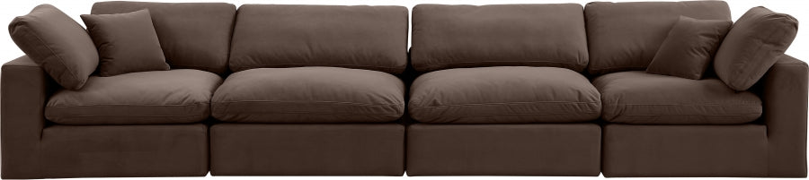 Comfy Velvet Sofa