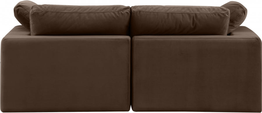 Comfy Velvet Sofa