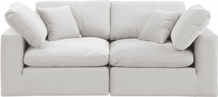 Comfy Velvet Sofa