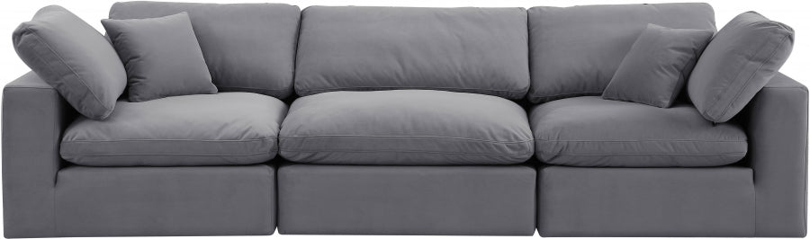 Comfy Velvet Sofa