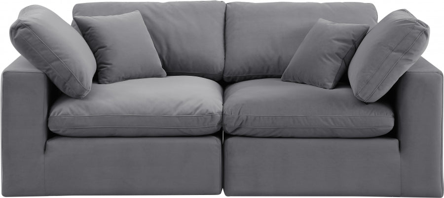 Comfy Velvet Sofa