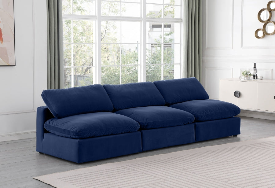 Comfy Velvet Sofa