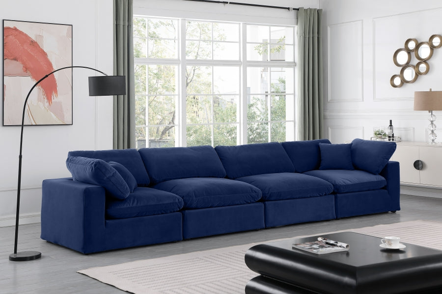 Comfy Velvet Sofa