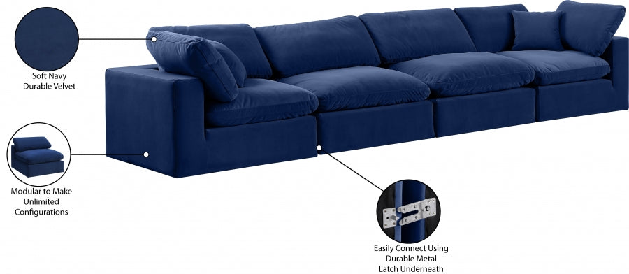 Comfy Velvet Sofa