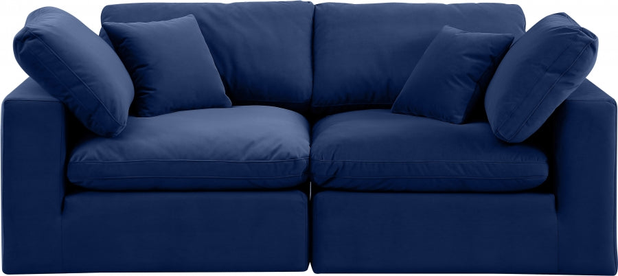 Comfy Velvet Sofa