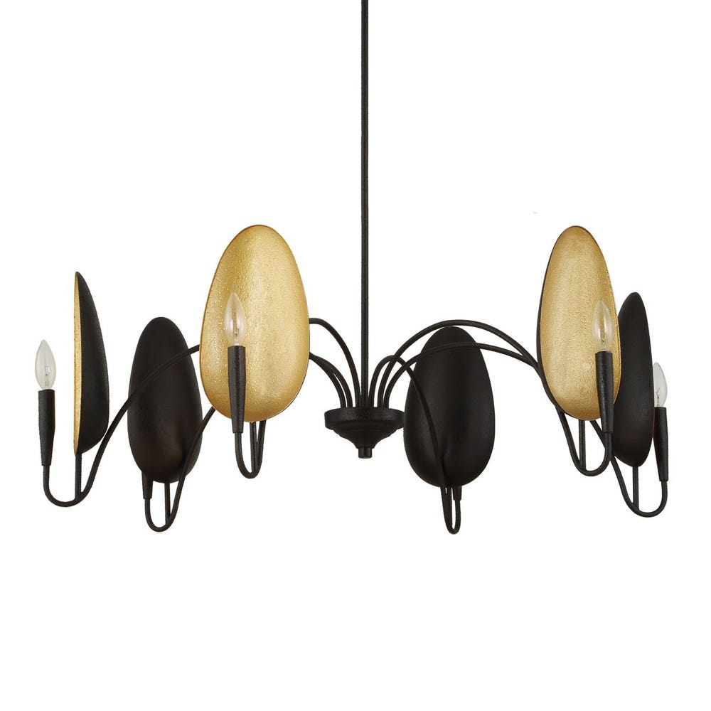 Warwick, 6 Lt Chandelier