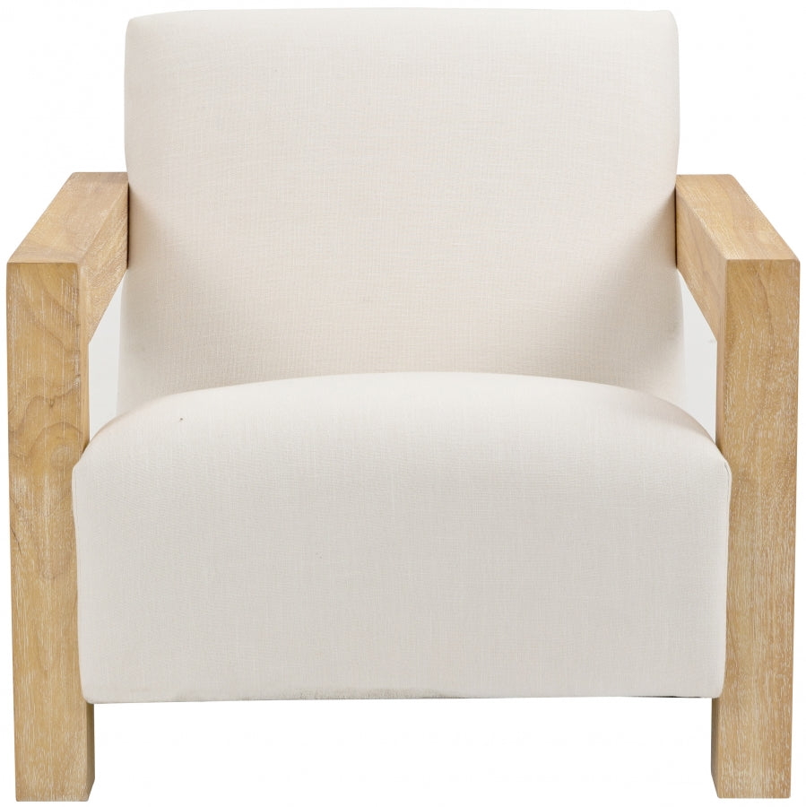 Fauteuil d'appoint rembourré en chenille Vivi 