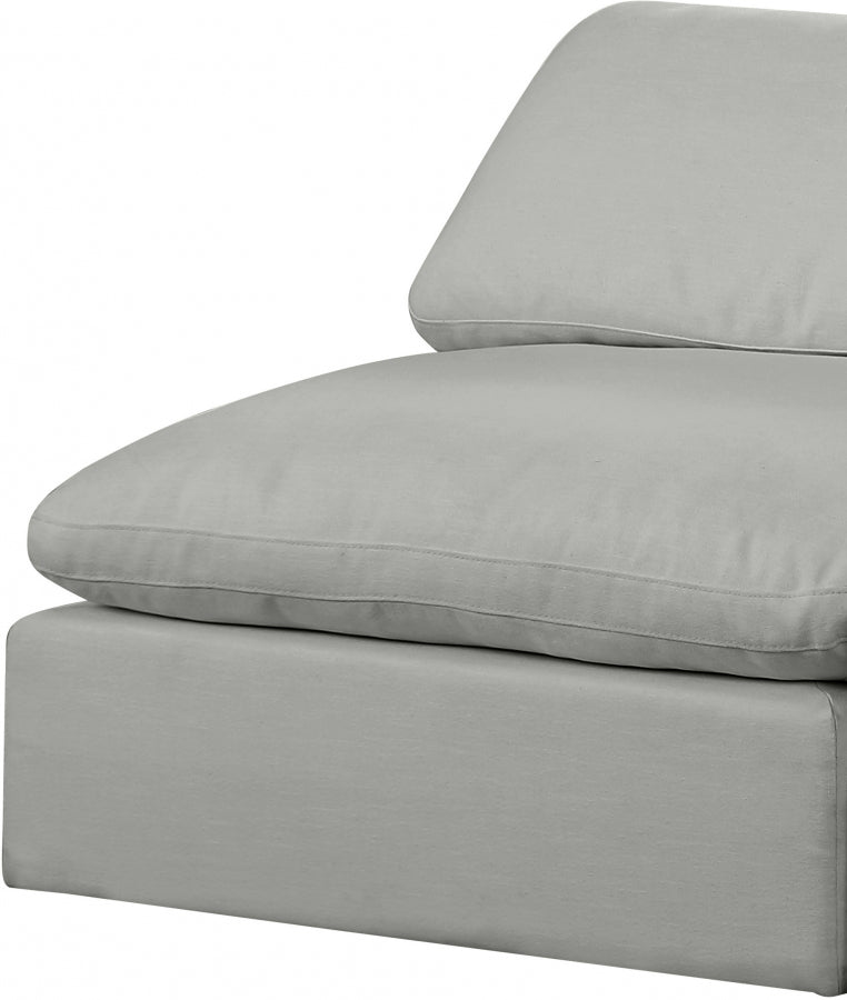 Comfy Linen Textured Fabric Sofa