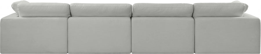 Comfy Linen Textured Fabric Sofa