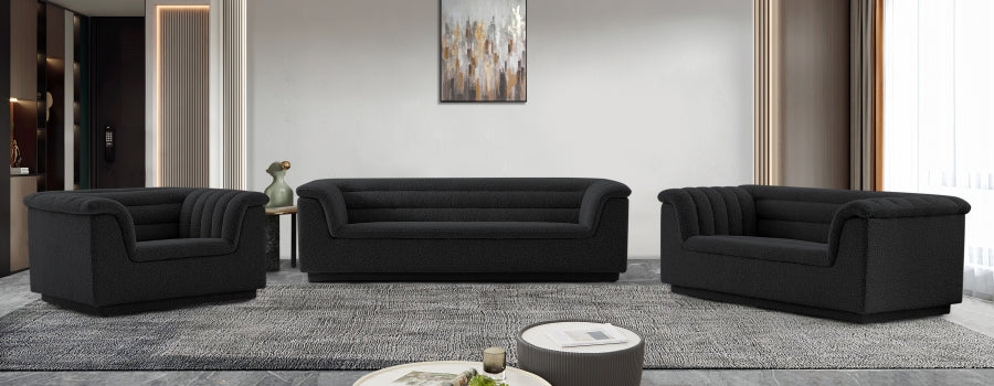 Cascade Boucle Fabric Sofa