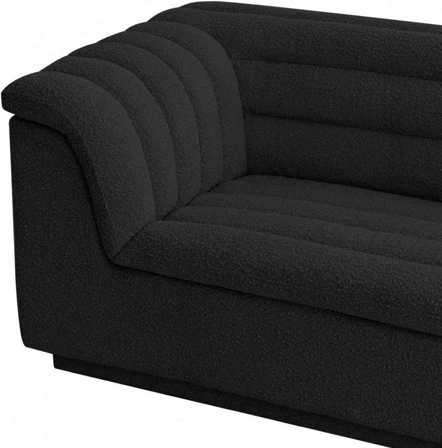 Cascade Boucle Fabric Sofa