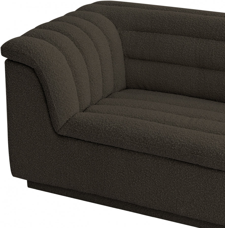 Cascade Boucle Fabric Sofa