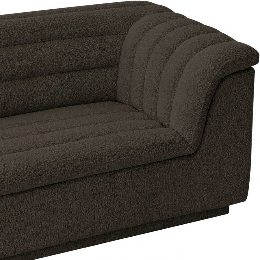 Cascade Boucle Fabric Sofa