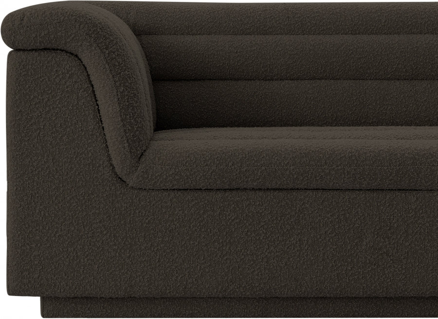 Cascade Boucle Fabric Sofa