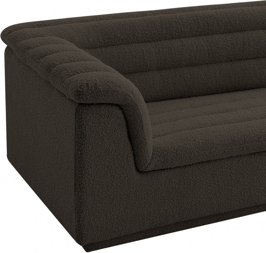 Cascade Boucle Fabric Sofa