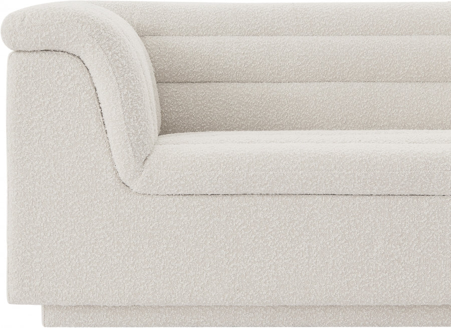 Cascade Boucle Fabric Sofa