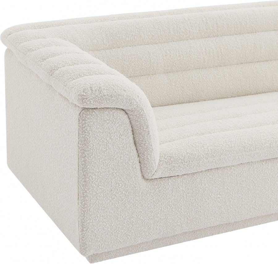 Cascade Boucle Fabric Sofa