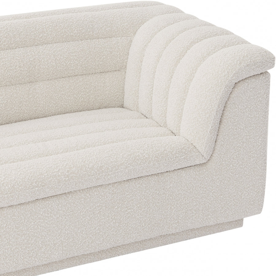 Cascade Boucle Fabric Sofa