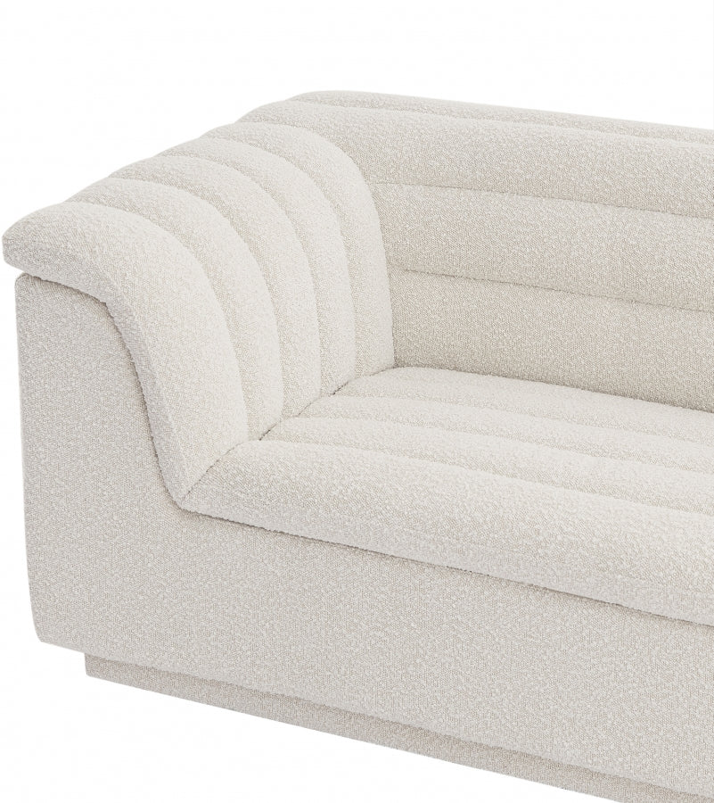 Cascade Boucle Fabric Sofa