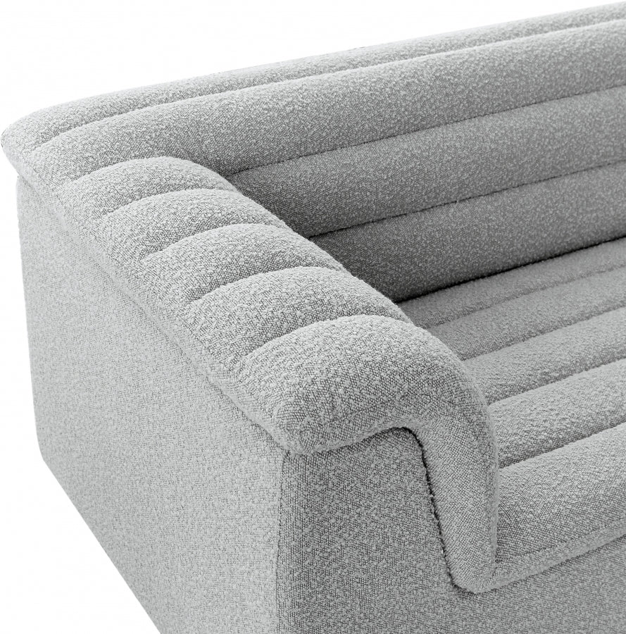 Cascade Boucle Fabric Sofa