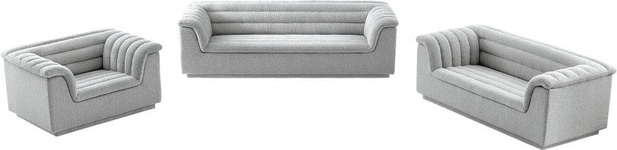 Cascade Boucle Fabric Sofa