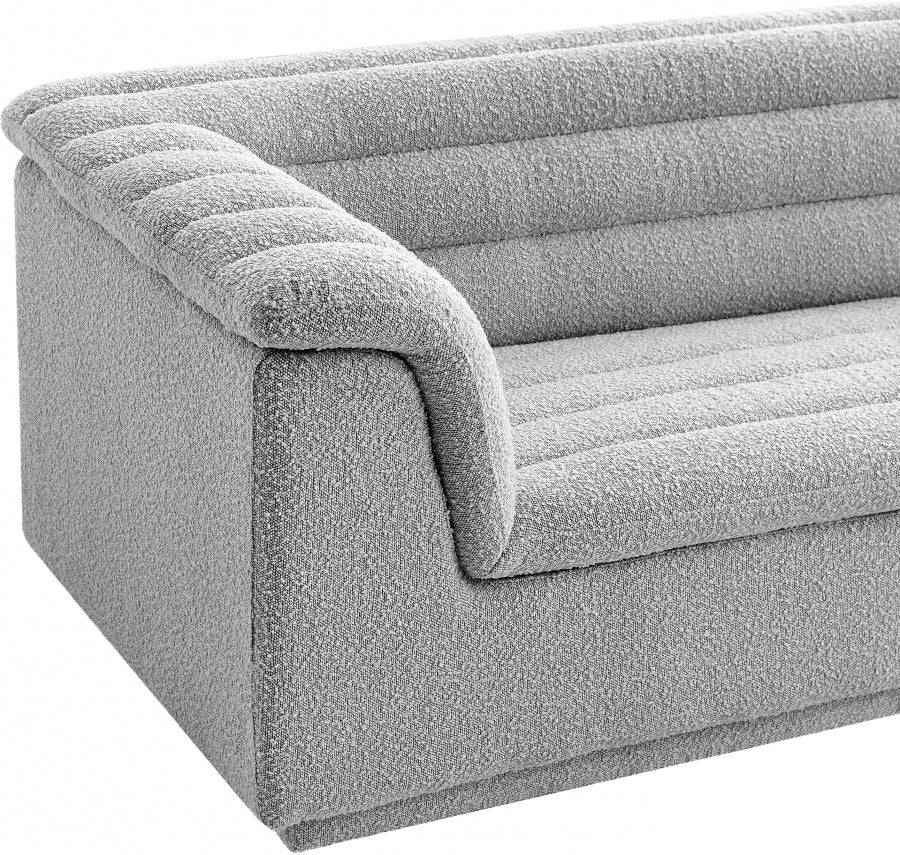 Cascade Boucle Fabric Sofa